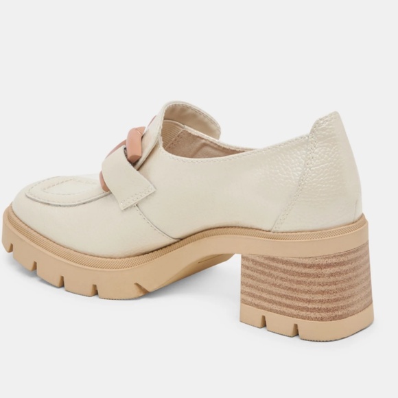 Dolce Vita Harold Heels Ivory Patent Leather size 6 - Picture 4 of 9